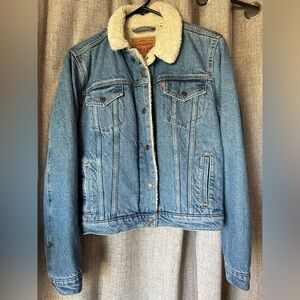 Levi Fleece Lined Denim Jacket